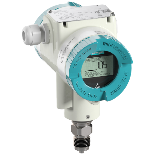 SITRANS P320 Pressure transmitter Gauge pressure HART (4...20 mA) Measuring cell filling: Silicone oil Maximum measuring span: 16 bar (232 psi) Male thread G1/2A (DIN EN 837-1) Diaphragm: Stainless st