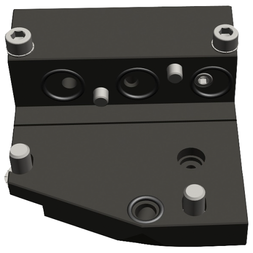 OPOS Adapter with SA/DA VDI/VDE 3847 interface, SA blanketing, not for explosion protected aluminum enclosure