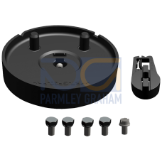 Mounting kit for NAMUR part-turn actuators