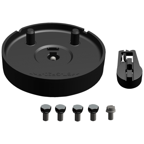 Mounting kit for NAMUR part-turn actuators