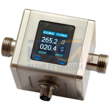 SITRANS FM100 Full-bore electromagnetic flowmeter, process connection G 1/2 to G 2 (1/4 to 2 NPT adapter existing). Suitable for volume flow and ...