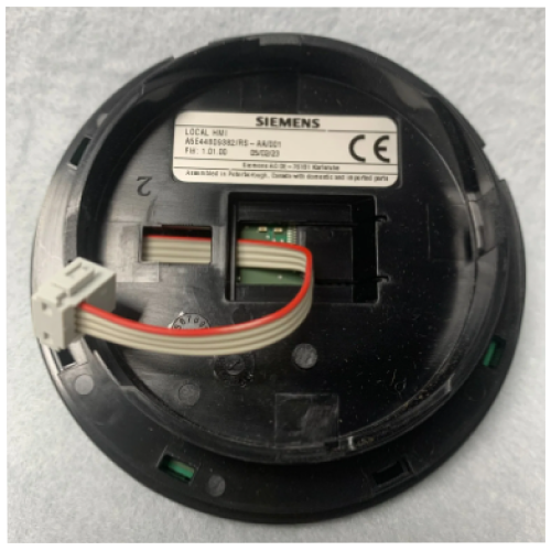 Spare segmented Display and 4 button HMI Spare part for use on SITRANS Probe LU240 ultrasonic level transmitter ideal for measurements of liquids, ...