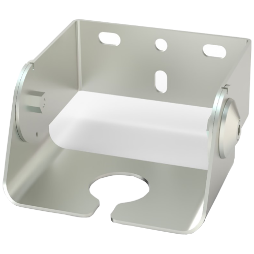 Bracket for mounting SITRANS LR1XX Radar Process Mount: 1" Offset: 80 mm ( 3.15 inch) Material: 316L SS