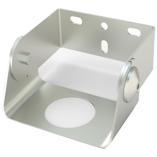 Bracket for mounting SITRANS LR1XX Radar Process Mount: 1.5" Offset: 80 mm ( 3.15 inch) Material: 316L SS