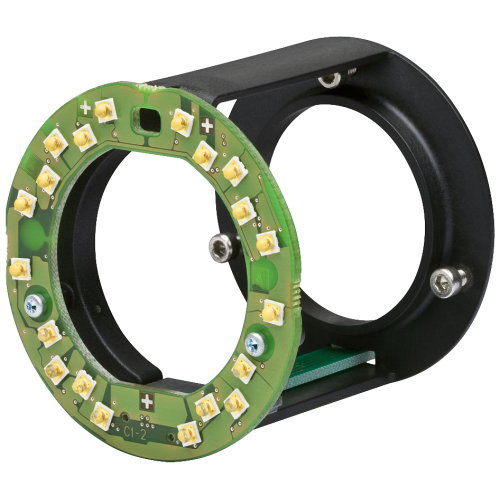 Built-in ring lamp, Red, for MV440