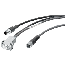 SIMATIC RF200/RF300 plug-in cable, pre-assembled, between reader and PC (RS 232), PUR, trailing, len