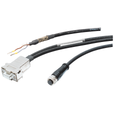 SIMATIC RF200/RF300 plug-in cable, pre-assembled, between reader and PC (RS 232), PUR, trailing, len
