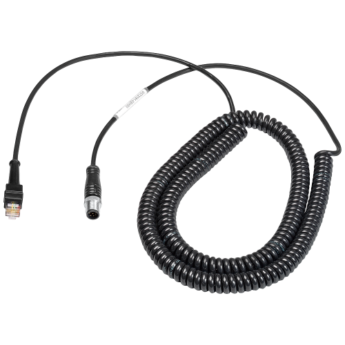SIMATIC RF, MV plug-in cable, pre-assembled, between RF170C and MV320 coiled, Length 5 m useful length 1.6 to 4 m