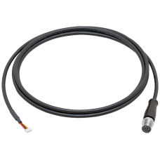 SIMATIC RF1000 connecting cable, pre-assembled RS232, between RF1040R or RF1070R and an RF166C, RF170C or RF18xC/CI black, length 2 m,