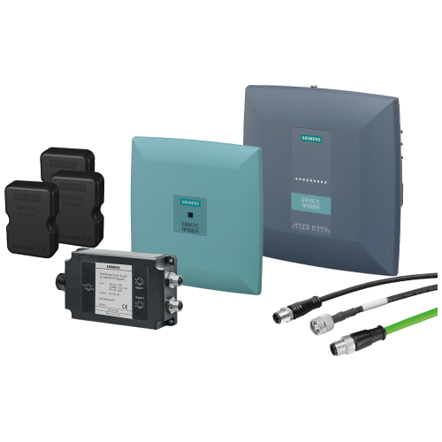 SIMATIC RF600 Starter package adv. 1x reader RF685R ETSI 1x antenna RF680A 1x wide-range power supply 1 x power supply cable 24 V, 5 m 1x antenna cable, 5 m 1x RJ45/M12 Ethernet cable, 5 m 1x power ca