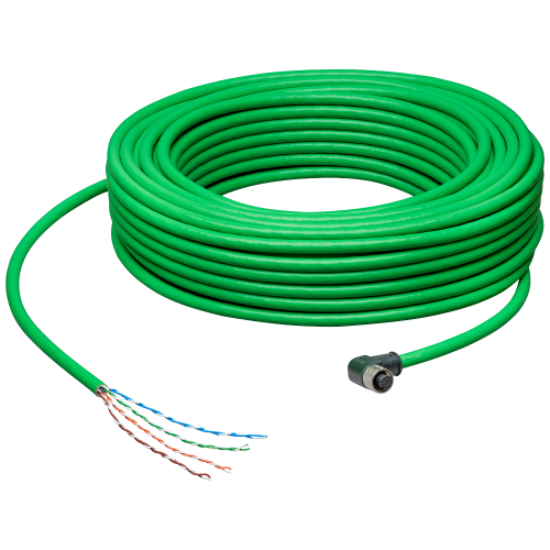 power IO data cable MV500 UL 30 m for MV500 devices (MLFB: UL-certified cable trailing !!! 8 cores: no RS232/485 !!! suitable for: 6GF3530-0CD10,...- 0GE10, 6GF3540-0CD10,...- 0GE10, 6GF3550-0CD10,...