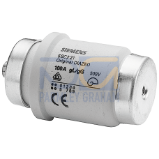 DIAZED fuse link 500 V for cable and line protection gG, size DIVH, R1 1/4", 80A