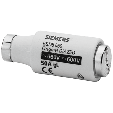 DIAZED fuse link 690 V for cable and line protection Operating class gG Size DIII, E33, 50 A