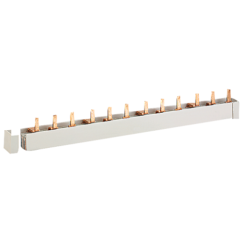 Busbar, 3-phase for N miniature circuit breaker 5SQ for 12 MW, 210 mm long, 16 mm2 CU
