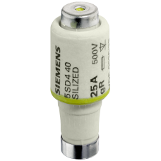 SILIZED fuse link 500 V for semiconductor protection Quick-acting, Size DII, E27, 20A