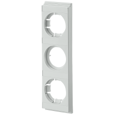 Touch protection cover ISO for bus-mounting fuse base 3-pole for busbar system 60 mm DIII/63A 1-fold