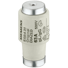 DIAZED fuse link, size DIII In=63 A In=500 V AC/440 V DC