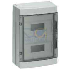 SIMBOX Universal WP Wall-mounted distribution board FM, IP65 2-tier, 24 MW, without Terminal strip