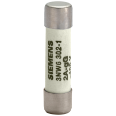SENTRON, cylindrical fuse, 8 x 32 mm, 2 A, gG, Un AC: 400 V