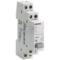 Pushbutton, 1NO/1NC 20 A, 1 button gray with maintained contact function