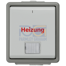 DELTA FL.AP IP44,HEATING SWITCH, 2P