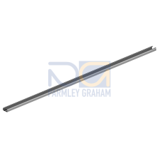 C-section mounting rail Cable propping bar C30 W=600
