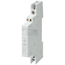 Auxiliary current switch can be attached for residual current operated circuit breaker 5SM3 for 16 A