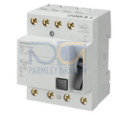 Residual current operated circuit breaker, 4-pole, type A, short-time delayed, In: 80 A, 300 mA, Un