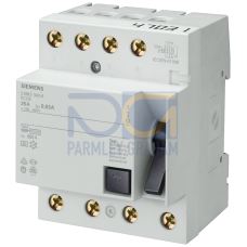 Residual current operated circuit breaker, 4-pole, type A, In: 40 A, 500 mA, Un AC: 400 V