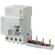 RC unit for 5SY, 4-pole, type A, In: 63 A, 300 mA, Un AC: 400 V