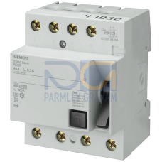 Residual current operated circuit breaker, 4-pole, type A, selective, In: 63 A, 1000 mA, Un AC: 400