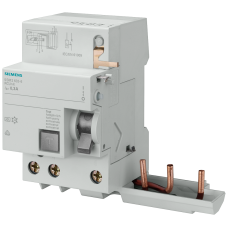 RC unit for 5SY, 3-pole, type A, In: 63 A, 30 mA, Un AC: 400 V