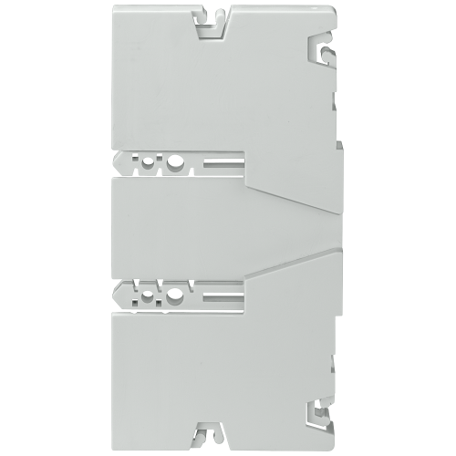 End plate for Terminal cover Can be snapped onto standard mounting rail