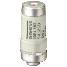 [NEOZED fuse link], D02, 63 A, [gR], Un AC: 400 V, Un DC: 250 V, SILIZED