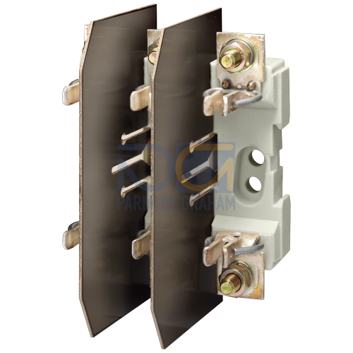 LV HRC fuse base Sz. 00, 3-pole 160 A 690 V (1000 V) Saddle-type connector, 6-70 mm2
