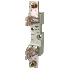 LV HRC fuse base size 3, 1-pole 630 A 690 V (1000 V) double busbar terminals.