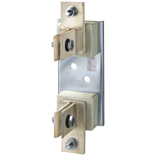 LV HRC fuse base size 4, 1-pole 1250 A, 690 V flat terminals.