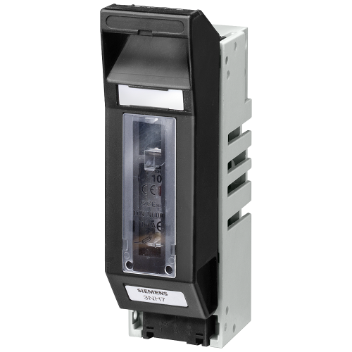 LV HRC fuse base Sz. 00, 1-pole 160 A 690 V with swivel equipment with flat terminal