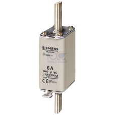 LV HRC fuse element, NH0, In: 63 A, gG, Un AC: 500 V, Un DC: 440 V, Front indicator, live grip lugs