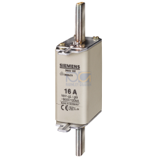 LV HRC fuse element, NH1, In: 63 A, gG, Un AC: 500 V, Un DC: 440 V, Front indicator, live grip lugs