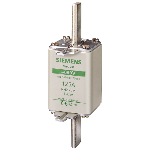 LV HRC fuse element, NH2, In: 355 A, aM, Un AC: 690 V, Un DC: 250 V, Front indicator, live grip lugs