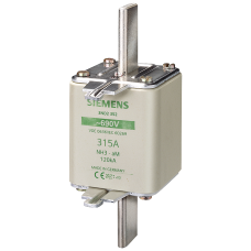 LV HRC fuse element, NH3, In: 355 A, aM, Un AC: 690 V, Un DC: 250 V, Front indicator, live grip lugs