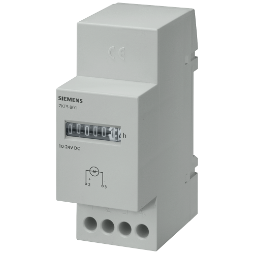 Time counter, mechanical, 10 to 27 V DC.