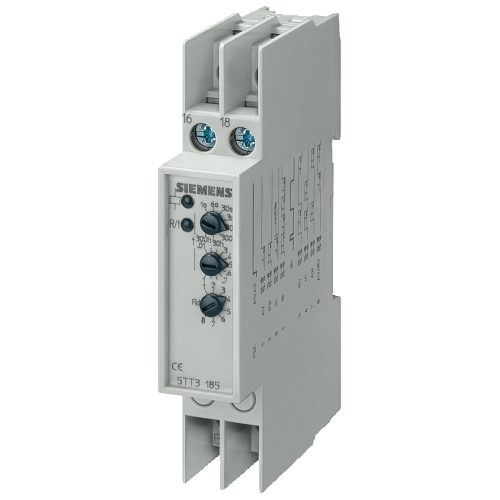 Multifunction timer contact 230 V AC 4A 1 changeover contact control 12 to 230 V AC/DC.