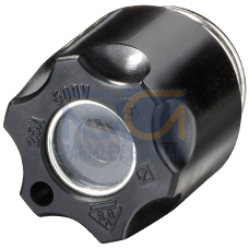 DIAZED screw cap DIII 63 A 500 V AC/DC insulating material with inspection hole