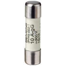 SENTRON, cylindrical fuse link, 10 x 38 mm, 0.5 A, gG, Un AC: 500 V