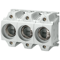 DIAZED fuse base Size III Molded plastic, 3-pole touch-protected (BGV A2) Access: Double function te