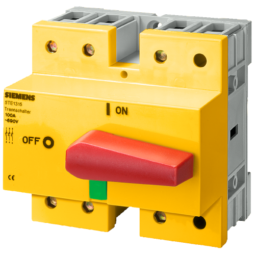 Disconnector, T92 690 V 100 A 4-pole transparent