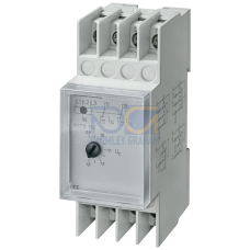 Voltage relay 230/400V AC 2CO 0.9/1.3 asymmetrical monitoring with transparent cap.