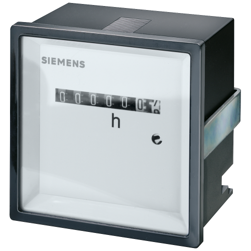 Time counter 72 x 72 mm 115 V AC 60 Hz without terminal cover.